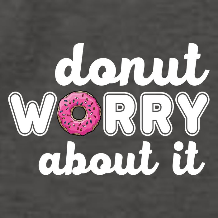 Donut Worry About It Vector Backpack