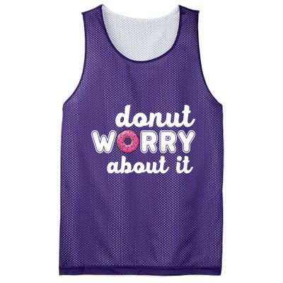 Donut Worry About It Mesh Reversible Basketball Jersey Tank