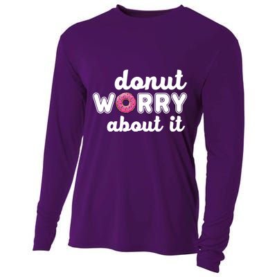 Donut Worry About It Cooling Performance Long Sleeve Crew