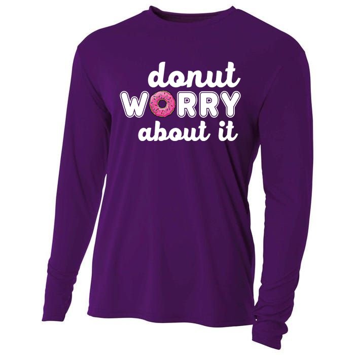 Donut Worry About It Cooling Performance Long Sleeve Crew