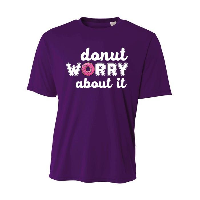 Donut Worry About It Performance Sprint T-Shirt