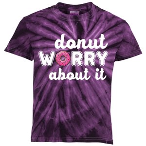 Donut Worry About It Kids Tie-Dye T-Shirt