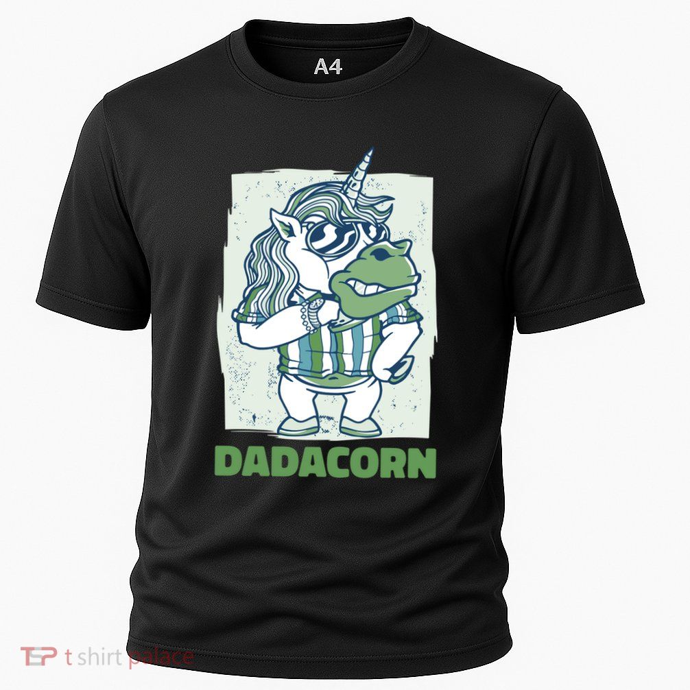 Dadacorn With A Unicorn For Father's Day Gift Performance Shirt