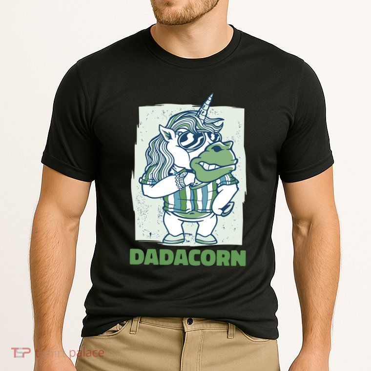 Dadacorn With A Unicorn For Father's Day Gift Performance Shirt