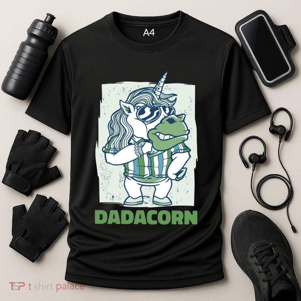 Dadacorn With A Unicorn For Father's Day Gift Performance Shirt