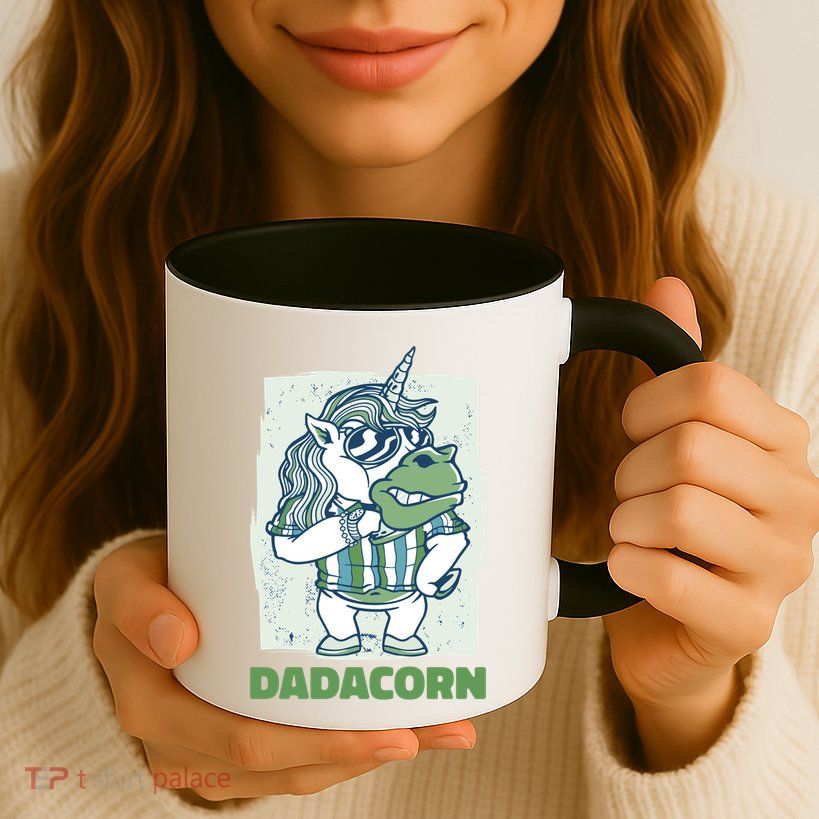 Dadacorn With A Unicorn For Father's Day Gift Mug