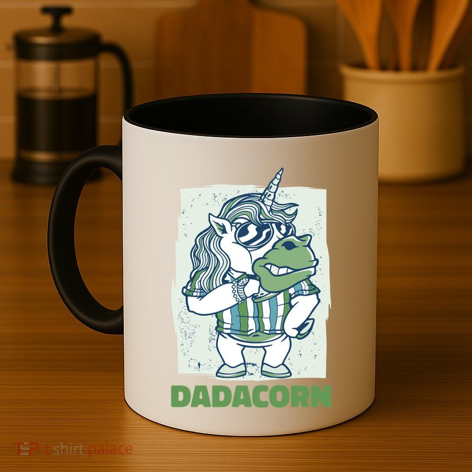 Dadacorn With A Unicorn For Father's Day Gift Mug