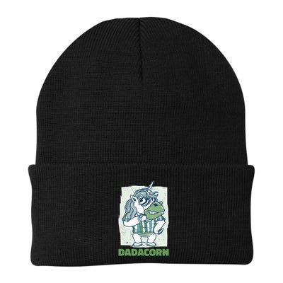 Dadacorn With A Unicorn For Father's Day Gift Beanie