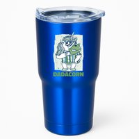 Dadacorn With A Unicorn For Father's Day Gift Tumbler