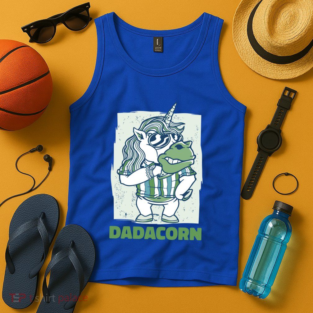 Dadacorn With A Unicorn For Father's Day Gift Tank Top