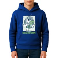 Dadacorn With A Unicorn For Father's Day Gift Kids Hoodie