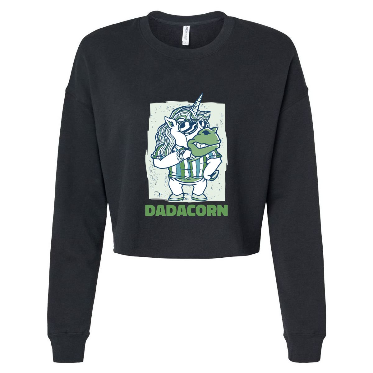 Dadacorn With A Unicorn For Father's Day Gift Kids Hoodie