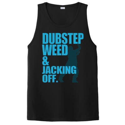 Dubstep Weed And Jacking Off PosiCharge Competitor Tank