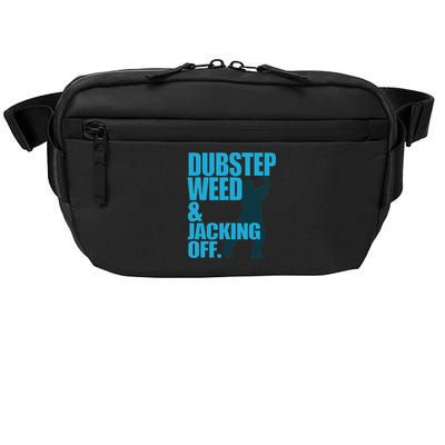 Dubstep Weed And Jacking Off Crossbody Pack