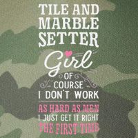 Dont Work As Hard As Tile And Marble Setter Legacy Tie Dye Trucker Hat