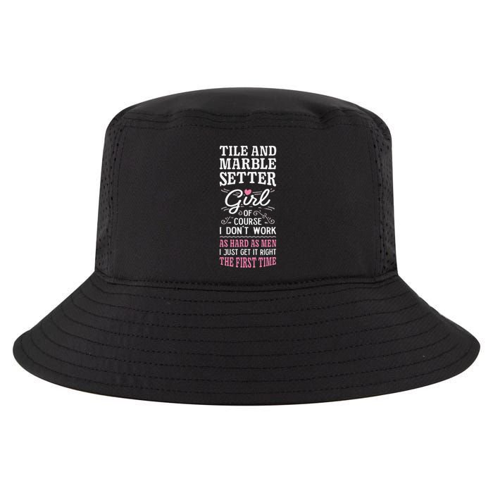 Dont Work As Hard As Tile And Marble Setter Cool Comfort Performance Bucket Hat