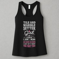 Dont Work As Hard As Tile And Marble Setter Womens Tank Top