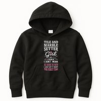 Dont Work As Hard As Tile And Marble Setter Kids Hoodie