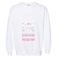 Dont Work As Hard As Tile And Marble Setter Garment-Dyed Sweatshirt