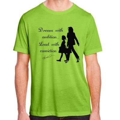 Dream With Ambition Lead With Conviction Kamala Harris 2024 Adult ChromaSoft Performance T-Shirt