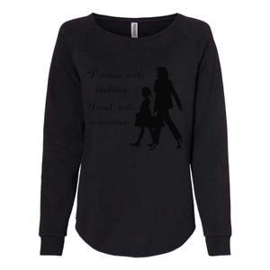 Dream With Ambition Lead With Conviction Kamala Harris 2024 Womens California Wash Sweatshirt