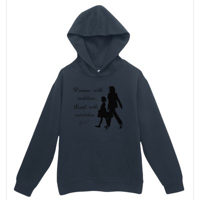 Dream With Ambition Lead With Conviction Kamala Harris 2024 Urban Pullover Hoodie