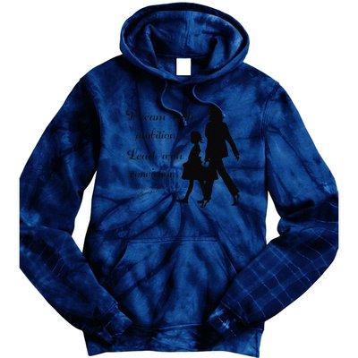 Dream With Ambition Lead With Conviction Kamala Harris 2024 Tie Dye Hoodie