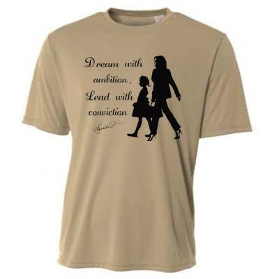 Dream With Ambition Lead With Conviction Kamala Harris 2024 Cooling Performance Crew T-Shirt