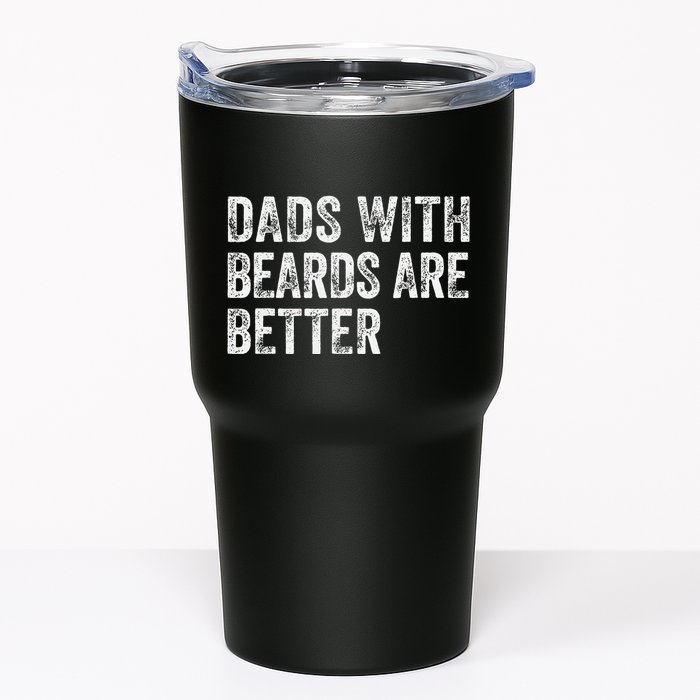 Dads With Beards Are Better FatherS Day Funny Dad Jokes Tumbler