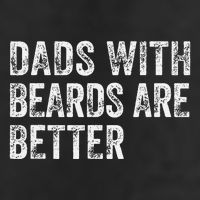 Dads With Beards Are Better FatherS Day Funny Dad Jokes 25L Jumbo Tote