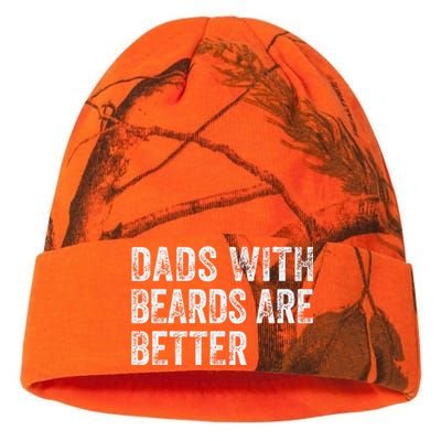 Dads With Beards Are Better FatherS Day Funny Dad Jokes Kati Licensed 12" Camo Beanie