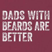 Dads With Beards Are Better FatherS Day Funny Dad Jokes 16oz Travel Tumbler