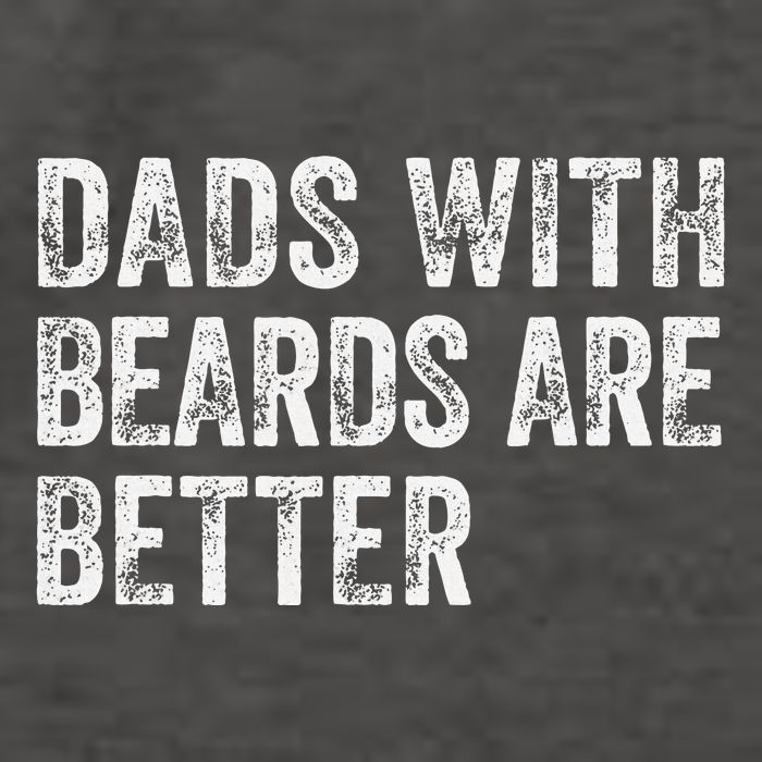 Dads With Beards Are Better FatherS Day Funny Dad Jokes Vector Backpack