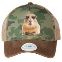 Dont Worry Be Capy Capybara Funny Capybara Lovers Legacy Tie Dye Trucker Hat