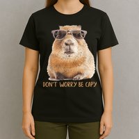 Dont Worry Be Capy Capybara Funny Capybara Lovers T-Shirt