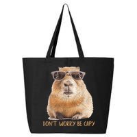 Dont Worry Be Capy Capybara Funny Capybara Lovers 25L Jumbo Tote