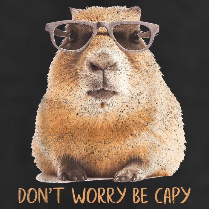 Dont Worry Be Capy Capybara Funny Capybara Lovers 25L Jumbo Tote