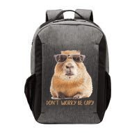 Dont Worry Be Capy Capybara Funny Capybara Lovers Vector Backpack