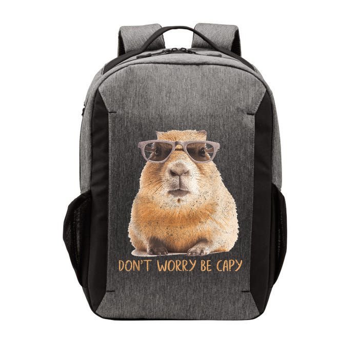 Dont Worry Be Capy Capybara Funny Capybara Lovers Vector Backpack