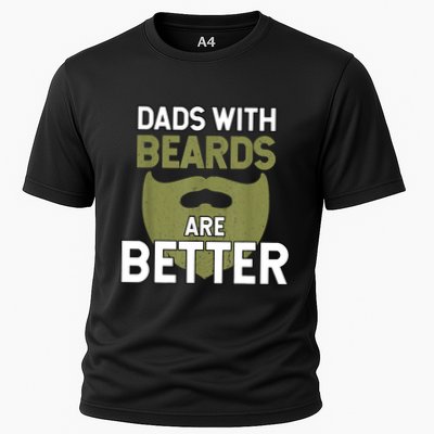 Dads With Beards Are Better Fathers Day Funny Dad Performance Shirt