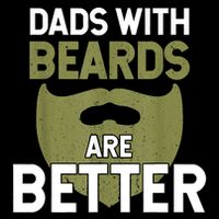 Dads With Beards Are Better Fathers Day Funny Dad Bucket Hat