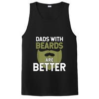 Dads With Beards Are Better Fathers Day Funny Dad PosiCharge Competitor Tank