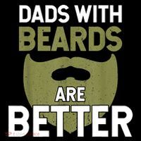 Dads With Beards Are Better Fathers Day Funny Dad Zip Tote Bag