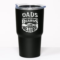 Dads With Beards Are Better Distressed Tumbler