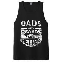 Dads With Beards Are Better Distressed PosiCharge Competitor Tank