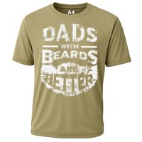 Dads With Beards Are Better Distressed Performance Shirt