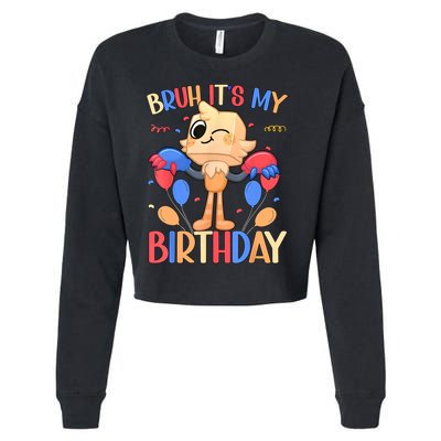 Dandy's World Birthday ' Goob Birthday Dandy's World kids  Cropped Pullover Crew