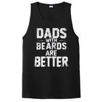 Dads With Beards Are Better Funny FatherS Day Design PosiCharge Competitor Tank