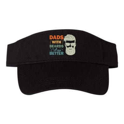Dads With Beards Are Better Vintage Funny Fathers Day Joke Visor