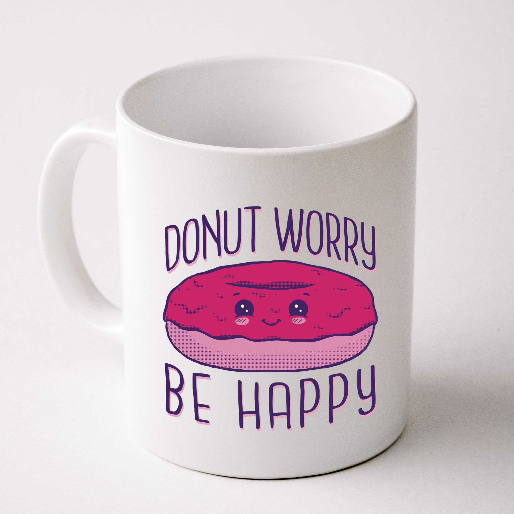 Donut Worry Be Happy Cute Gift Mug